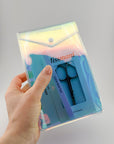 The Missmani Essentials Pouch with UV Lamp, Cuticle Pusher, and Nail Scissors