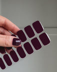 Dark Plum UV Gel Strips